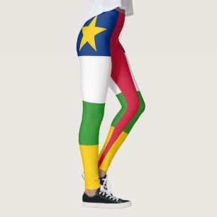 Leggings Bandera de la República Centroafricana