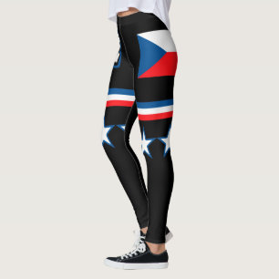 Leggings Bandera de la República Checa