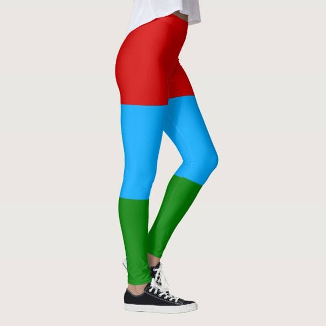 Leggings Bandera de la República de Karelia (Derecha)