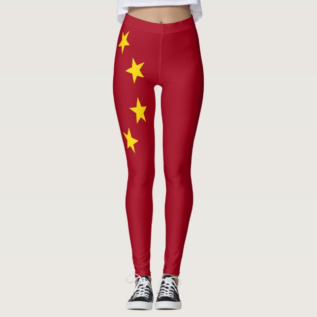 Leggings Bandera de la República Popular China (Anverso)