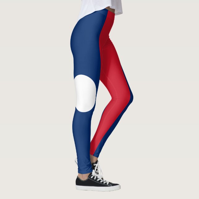 Leggings Bandera de Laos (Derecha)