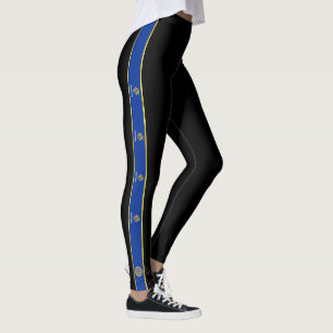 Leggings Bandera de las bandas de Oklahoma
