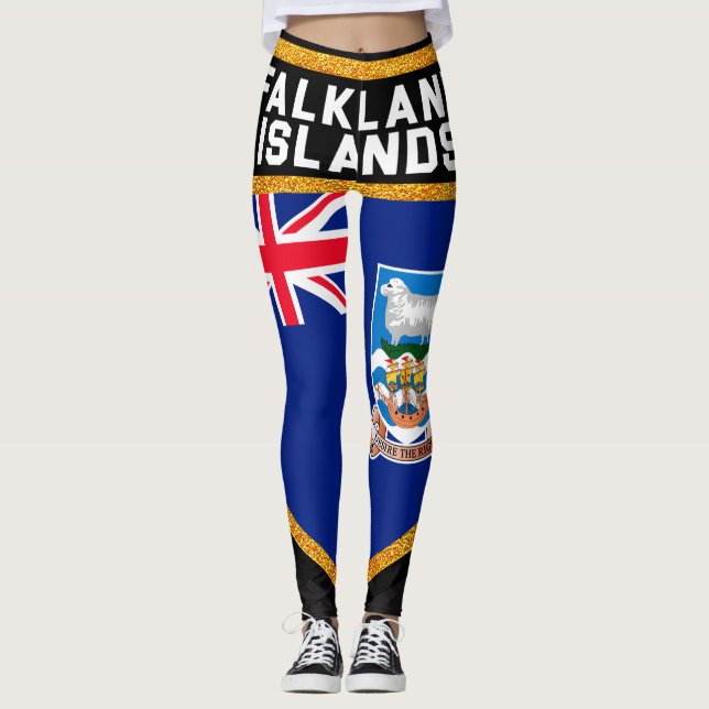 Leggings Bandera de las Islas Falkland (Anverso)