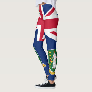 Leggings Bandera de las Islas Vírgenes Británicas