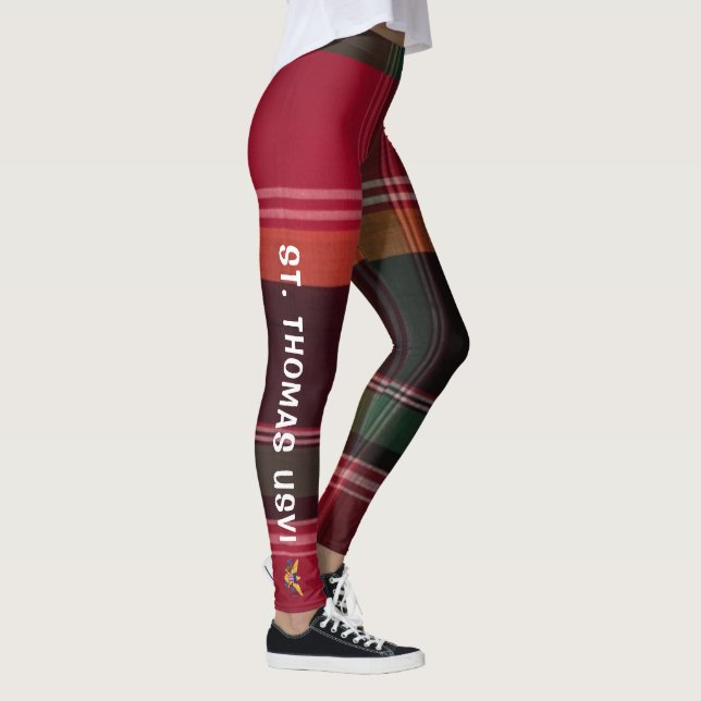 Leggings Bandera de las Islas Vírgenes de Estados Unidos St (Derecha)