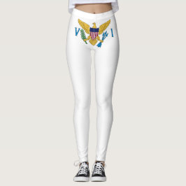 Leggings Bandera de las Islas Vírgenes de los Estados Unido