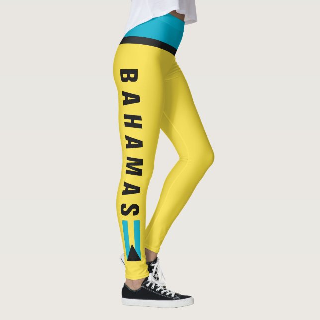 Leggings Bandera de las polainas el | de Bahamas mini (Derecha)