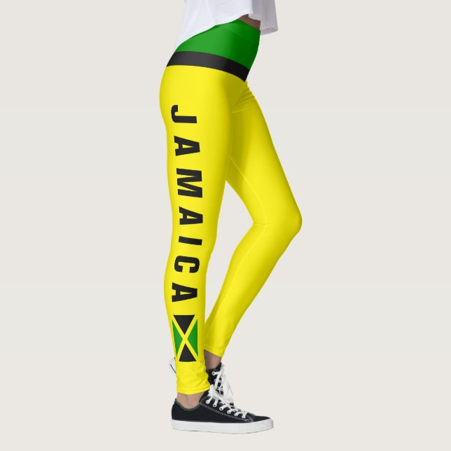 Leggings Bandera de las polainas el | de Jamaica mini (Derecha)