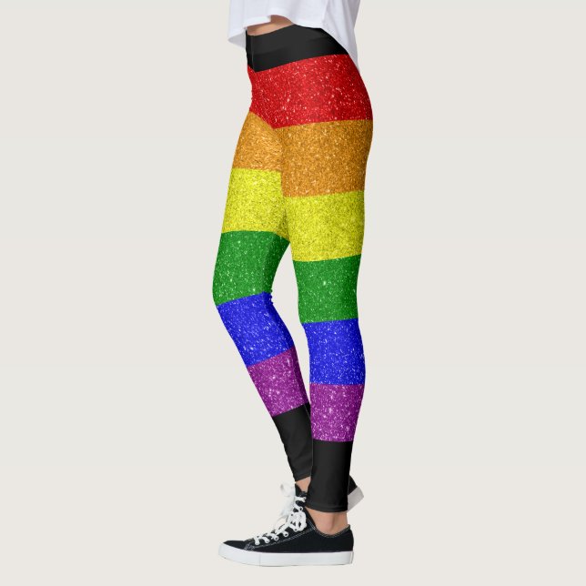 Leggings Bandera de Lgbt (Izquierda)