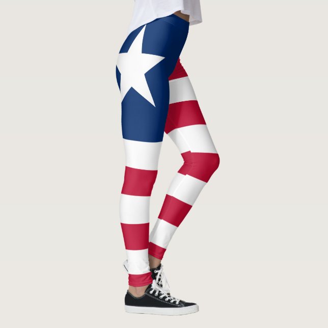 Leggings Bandera de Liberia (Derecha)