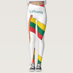 Leggings Bandera de Lituania Thunder_Cove