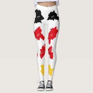Leggings Bandera de los Estados alemanes