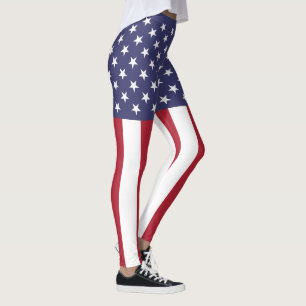 Leggings Bandera de los Estados Unidos