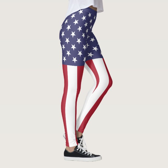 Leggings Bandera de los Estados Unidos (Derecha)