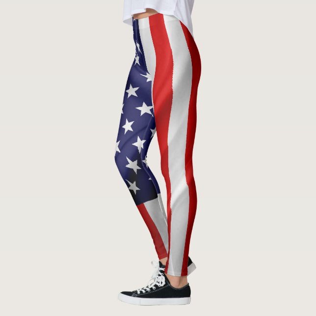 Leggings Bandera de los Estados Unidos de América (Izquierda)