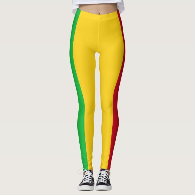Leggings Bandera de Malí (Anverso)