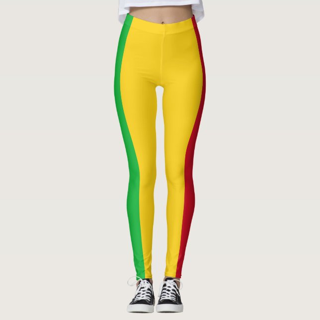 Leggings Bandera de Mali (Anverso)