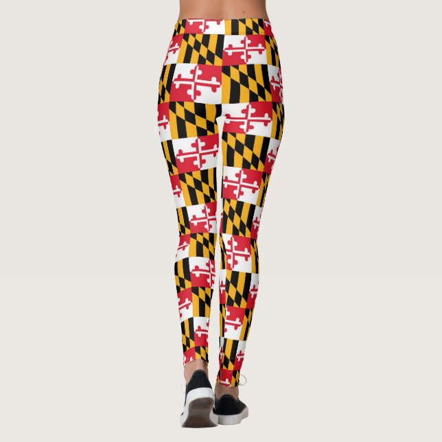 LEGGINGS BANDERA DE MARYLAND (Reverso)