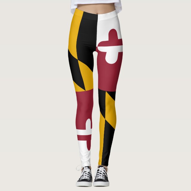 Leggings Bandera de Maryland (Anverso)