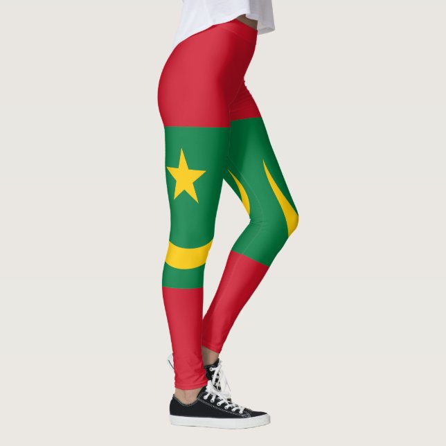 Leggings Bandera de Mauritania (Derecha)
