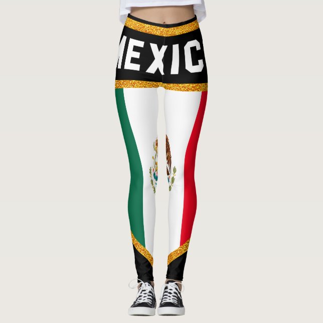 Leggings Bandera de México (Anverso)