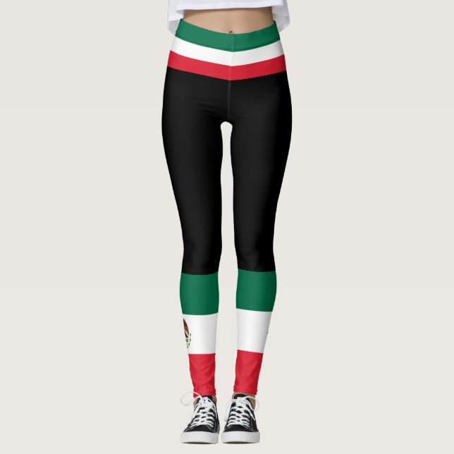 Leggings Bandera de México (Anverso)