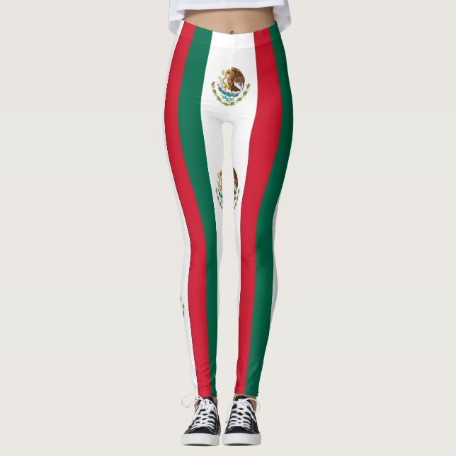 Leggings Bandera de México (Anverso)