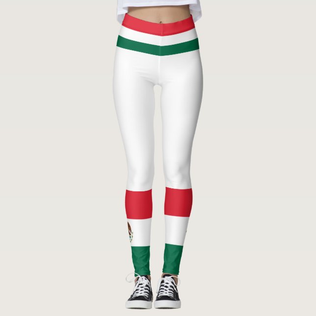 Leggings Bandera de México (Anverso)