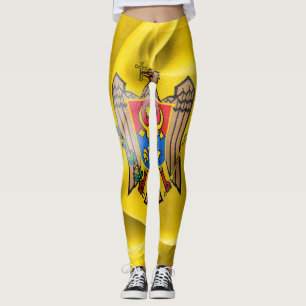 Leggings Bandera de Moldavia