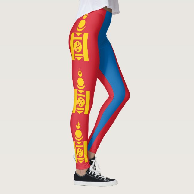 Leggings Bandera de Mongolia (Derecha)