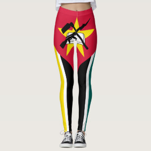 Leggings Bandera de Mozambique