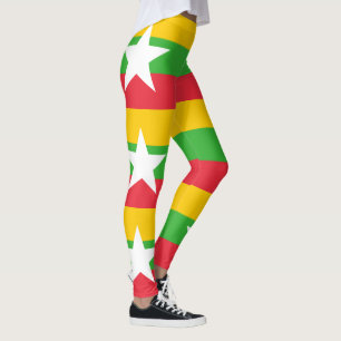 Leggings Bandera de Myanmar