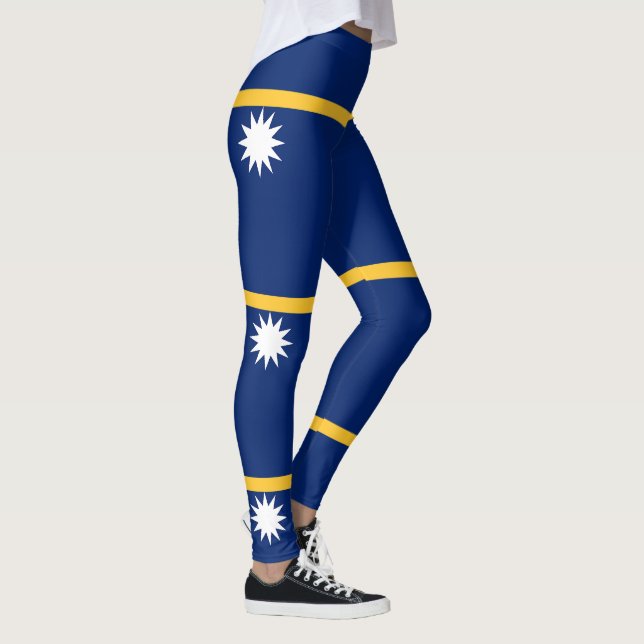 Leggings Bandera de Nauru (Derecha)