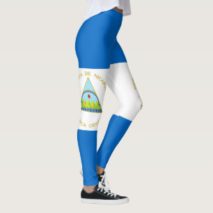 Leggings Bandera de Nicaragua