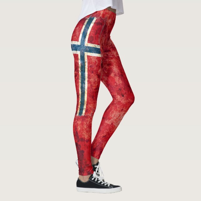 Leggings Bandera de Noruega (Derecha)
