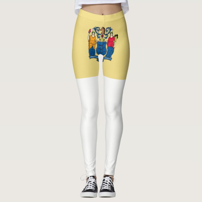 Leggings Bandera de Nueva Jersey (Anverso)