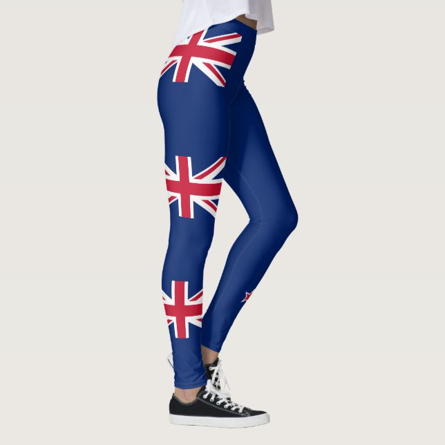 Leggings Bandera de Nueva Zelanda (Derecha)