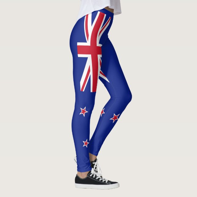 Leggings Bandera de Nueva Zelanda (Derecha)