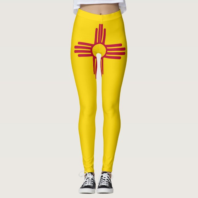 Leggings Bandera de Nuevo México (Anverso)