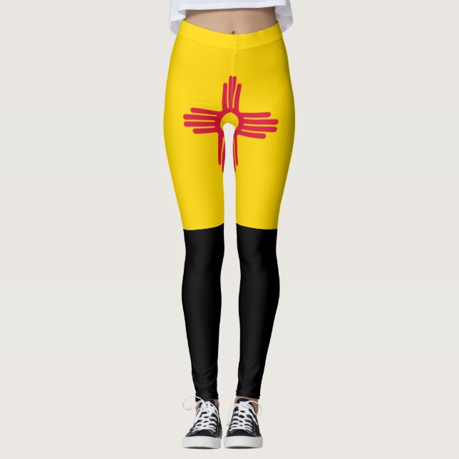 Leggings Bandera de Nuevo México (Anverso)