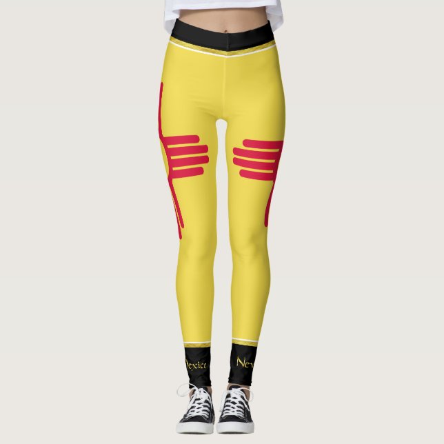 Leggings Bandera de Nuevo México (Anverso)