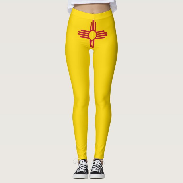 Leggings Bandera de Nuevo México (Anverso)
