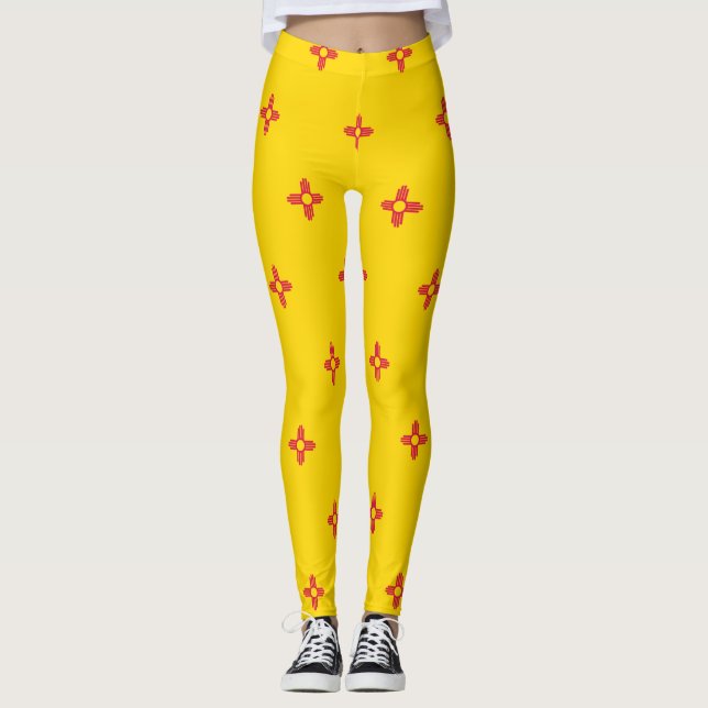 Leggings Bandera de Nuevo México (Anverso)