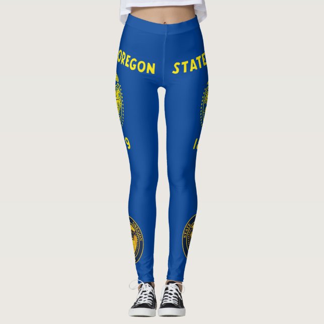 Leggings Bandera de Oregon (Anverso)