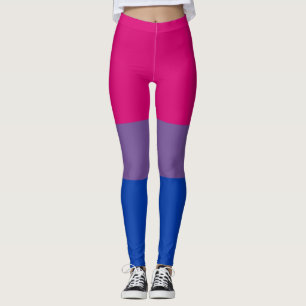 Leggings Bandera de orgullo bisexual