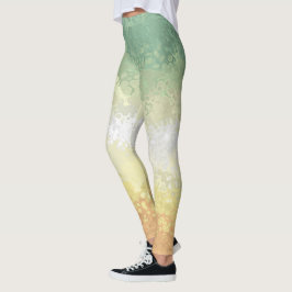 Leggings Bandera de Orgullo Genderflor Abstracta Boho Groov