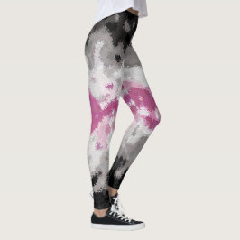 Leggings Bandera de Orgullo Librafemenina Abstracta con Efe