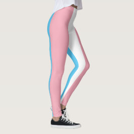 Leggings Bandera de Orgullo Transgénero - Arcoíris LGBT