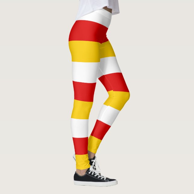 Leggings Bandera de Osetia del Sur (Derecha)