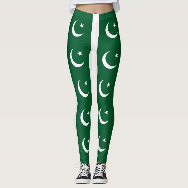Leggings Bandera de Pakistán (Anverso)